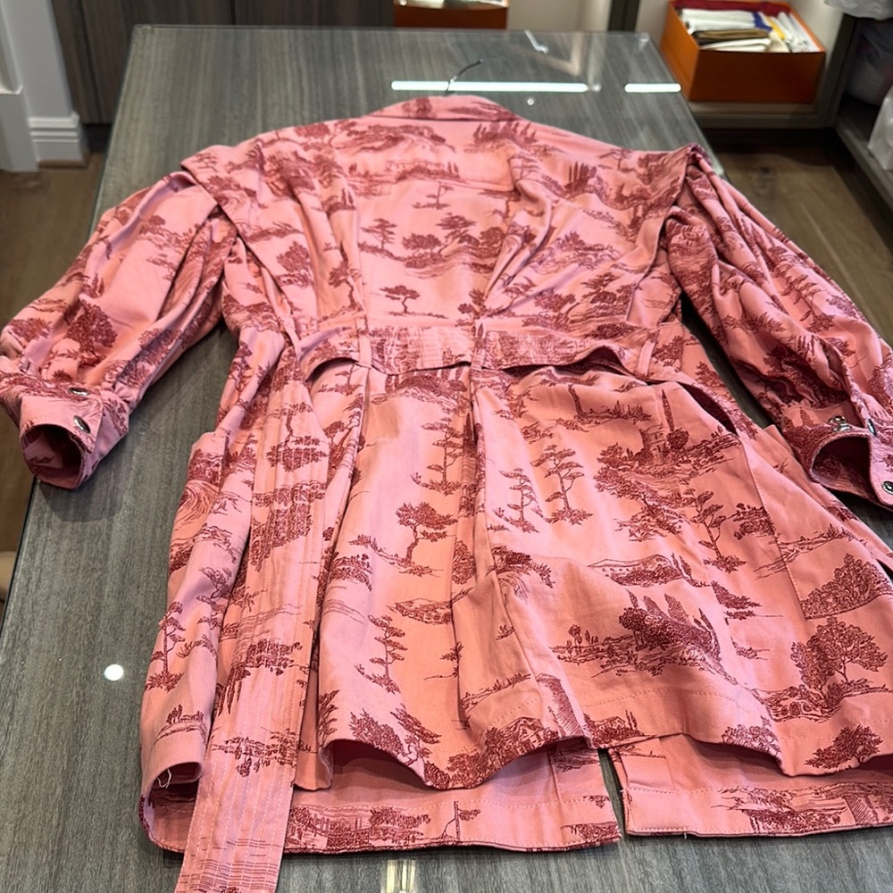 Pink ASOS Patterned Button-Up Shirt - Picture 6 of 9